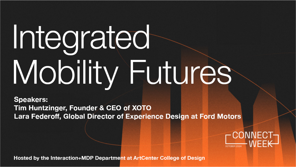 Graphic for Integrated Mobility Futures event